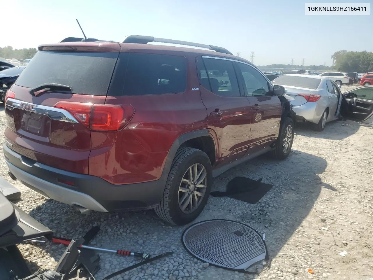 1GKKNLLS9HZ166411 2017 GMC Acadia Sle