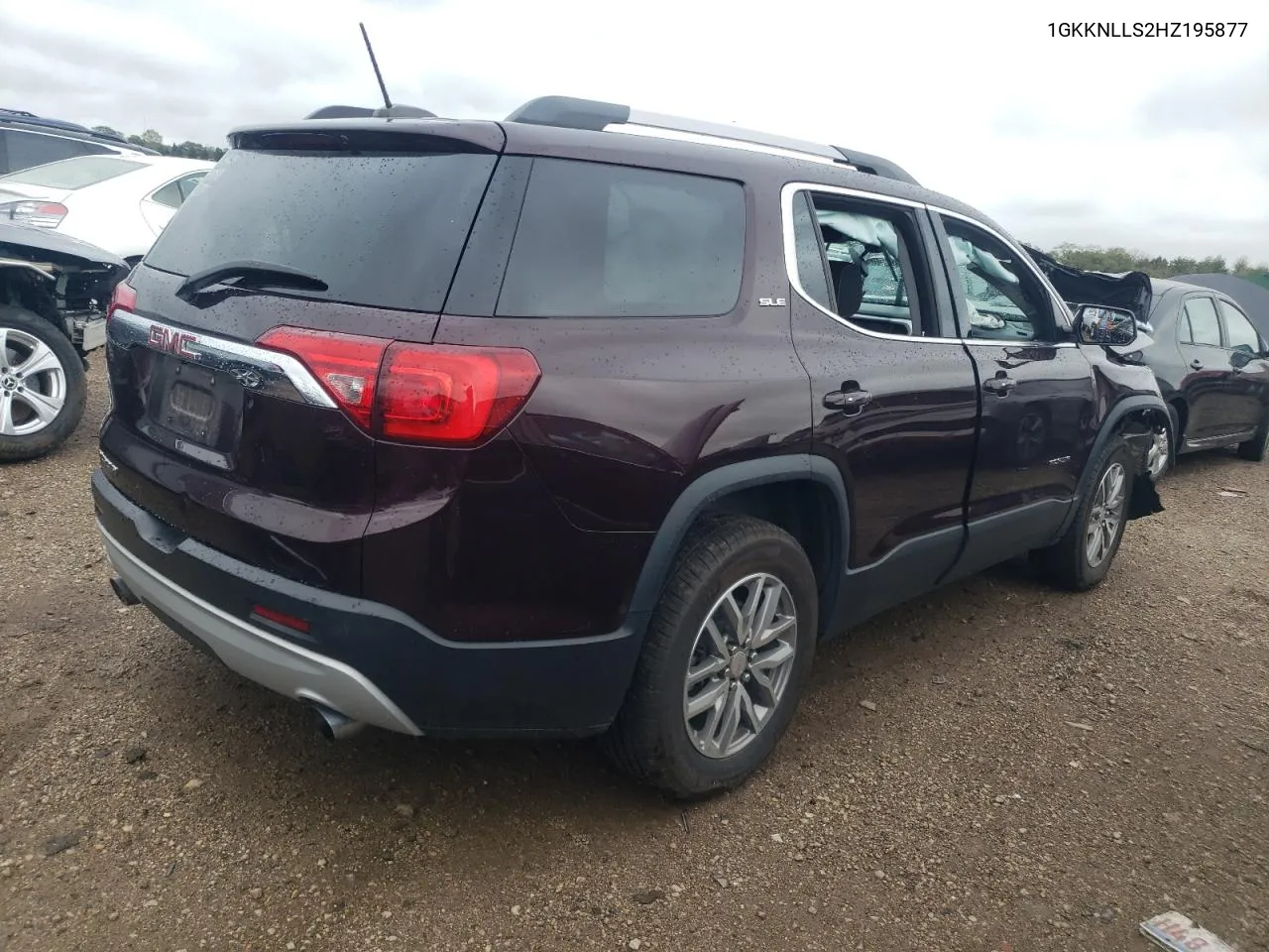 1GKKNLLS2HZ195877 2017 GMC Acadia Sle