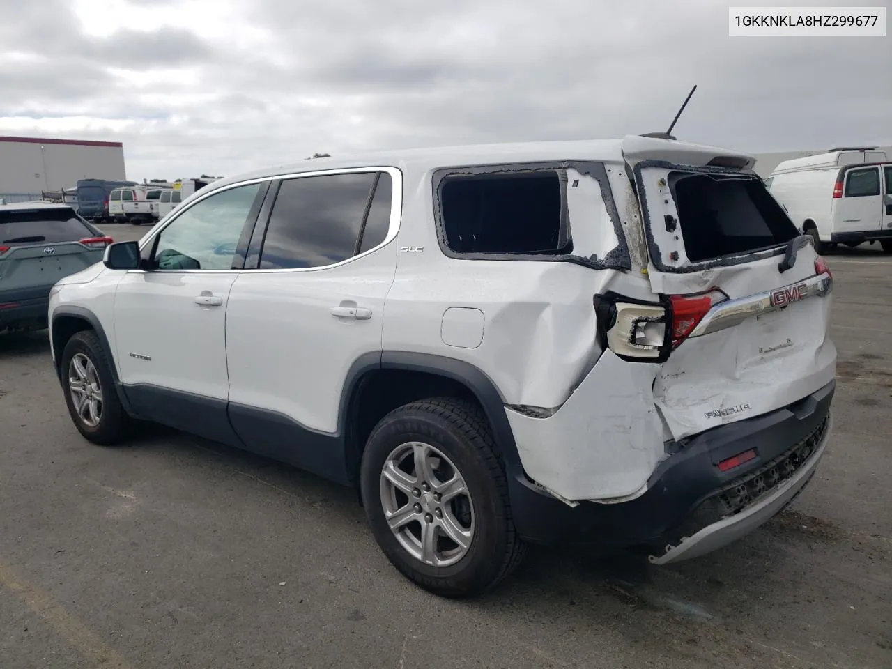 1GKKNKLA8HZ299677 2017 GMC Acadia Sle