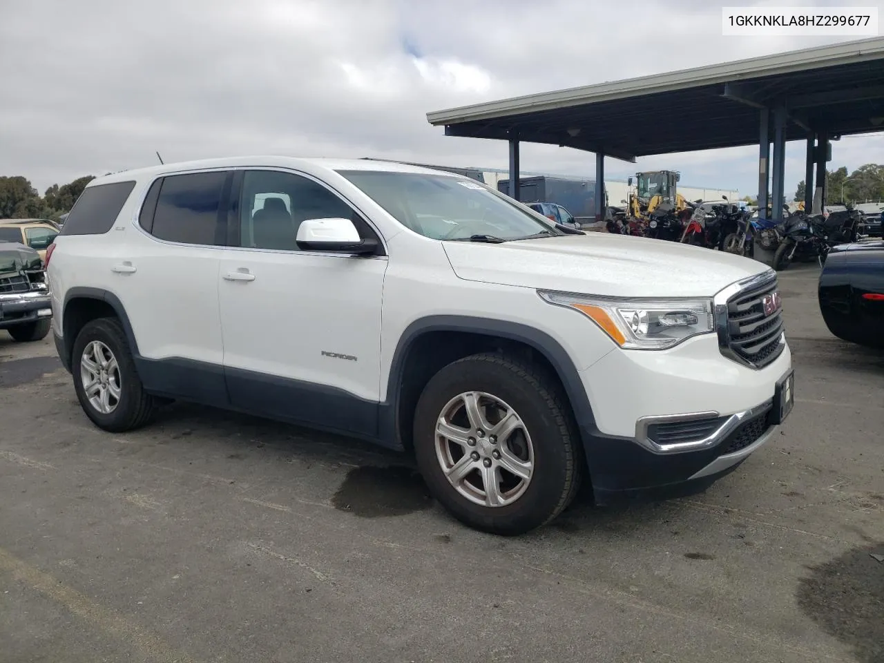 1GKKNKLA8HZ299677 2017 GMC Acadia Sle