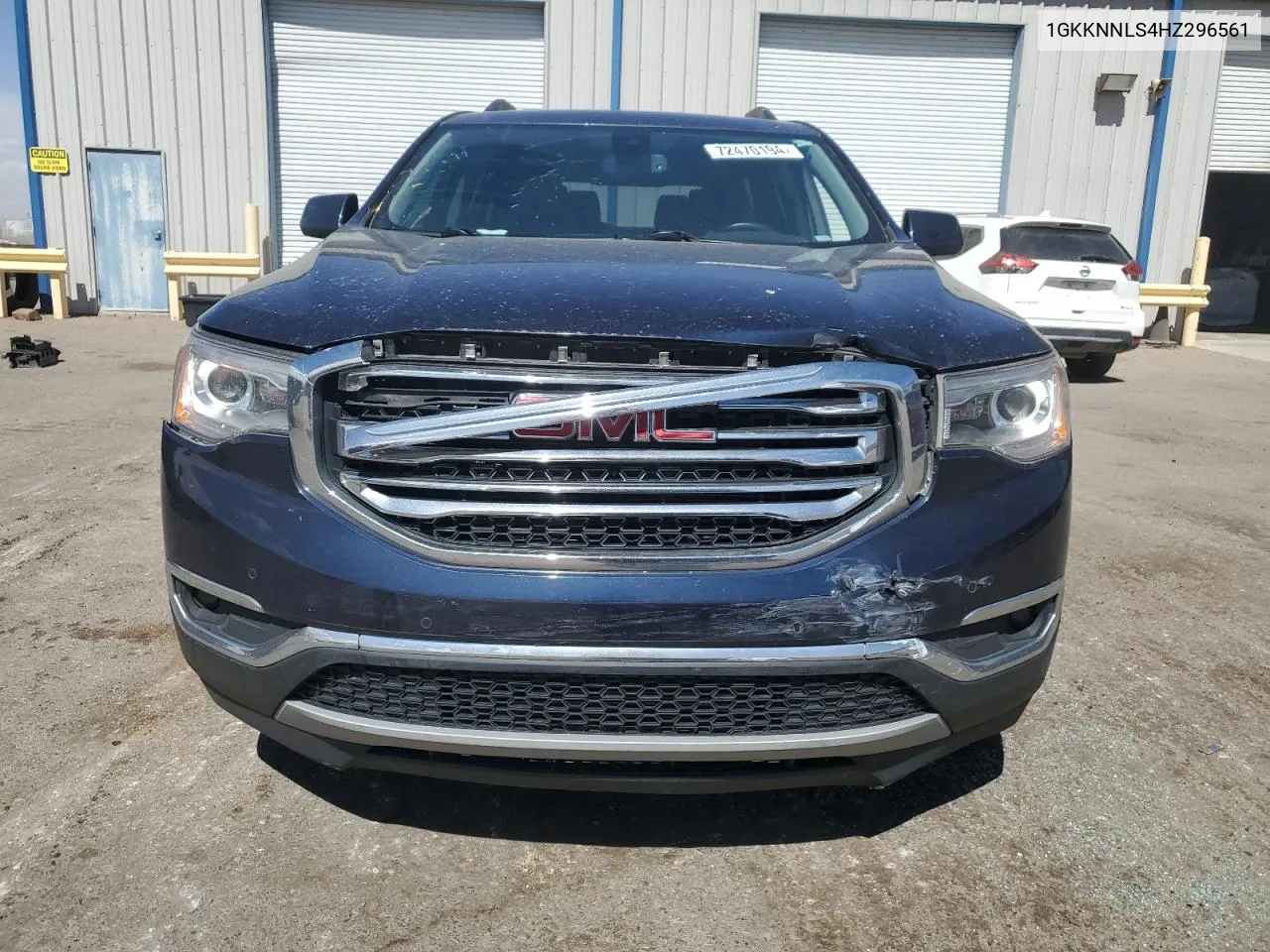 2017 GMC Acadia Slt-2 VIN: 1GKKNNLS4HZ296561 Lot: 72470194