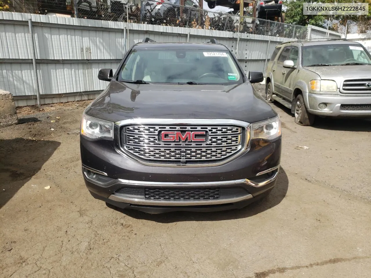 2017 GMC Acadia Denali VIN: 1GKKNXLS6HZ222845 Lot: 72521704