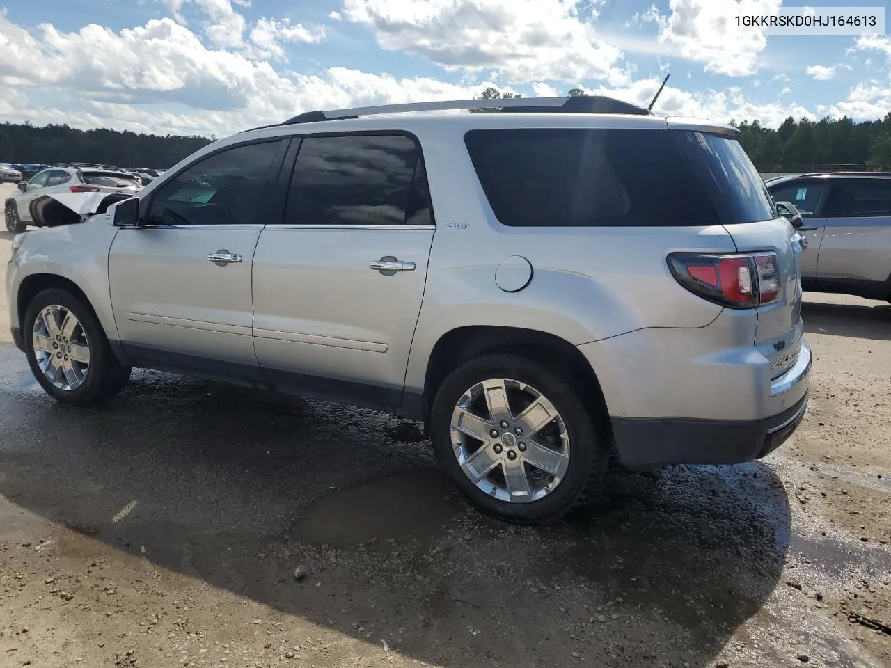 2017 GMC Acadia Limited Slt-2 VIN: 1GKKRSKD0HJ164613 Lot: 72991284