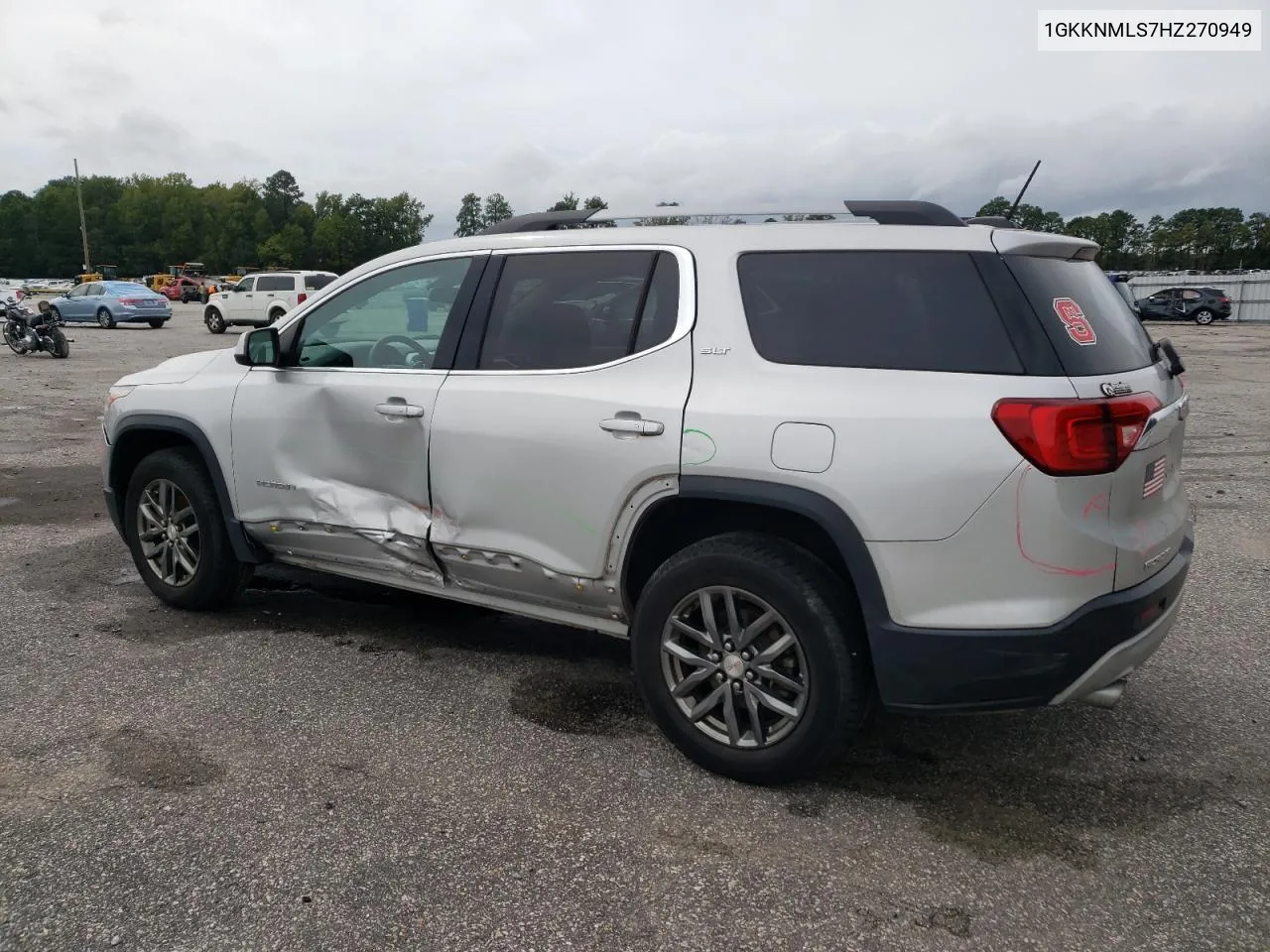 2017 GMC Acadia Slt-1 VIN: 1GKKNMLS7HZ270949 Lot: 73178354