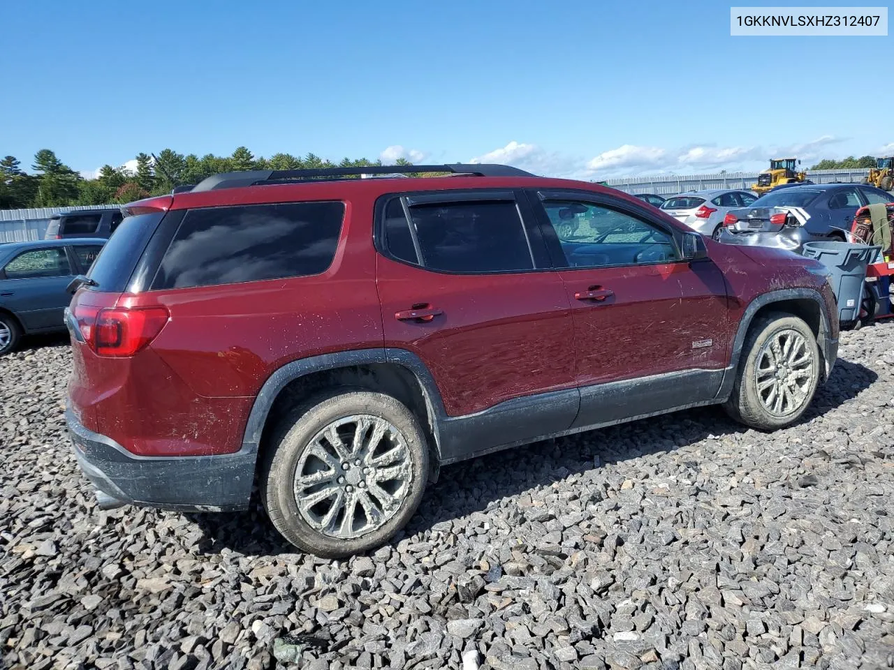 2017 GMC Acadia All Terrain VIN: 1GKKNVLSXHZ312407 Lot: 73396214