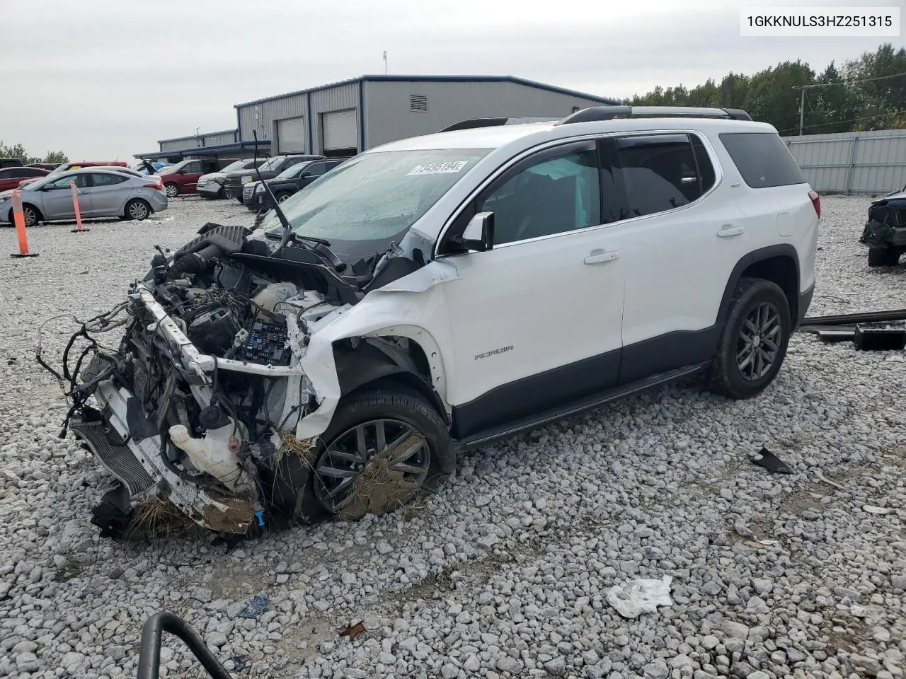 2017 GMC Acadia Slt-1 VIN: 1GKKNULS3HZ251315 Lot: 73495194