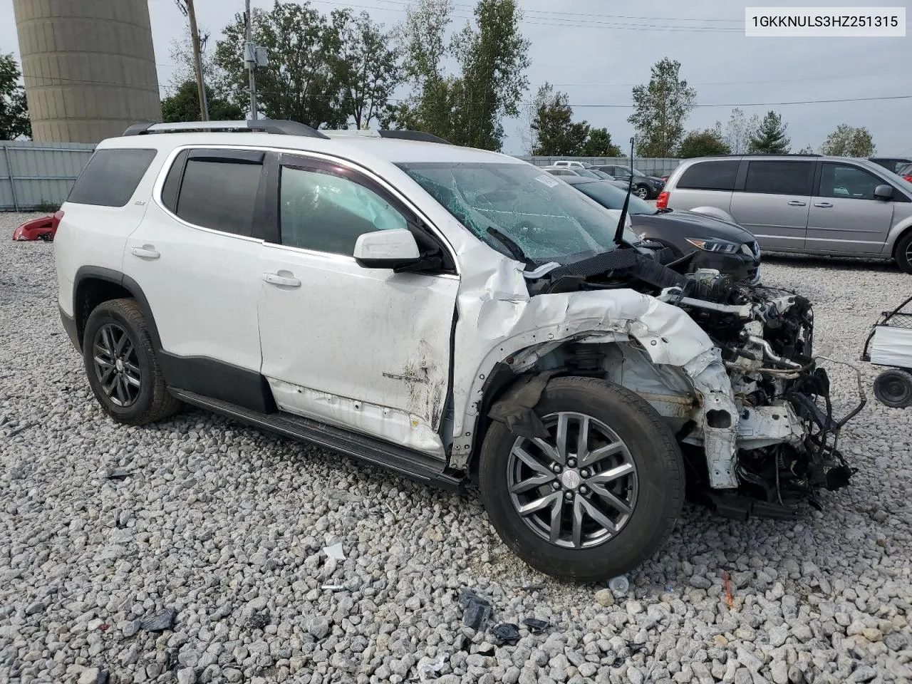 2017 GMC Acadia Slt-1 VIN: 1GKKNULS3HZ251315 Lot: 73495194