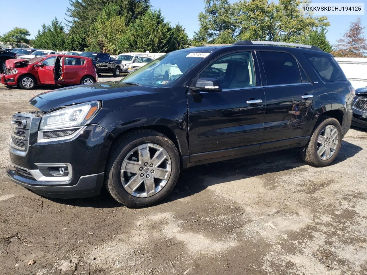 2017 GMC Acadia Limited Slt-2 VIN: 1GKKVSKD0HJ194125 Lot: 73934694