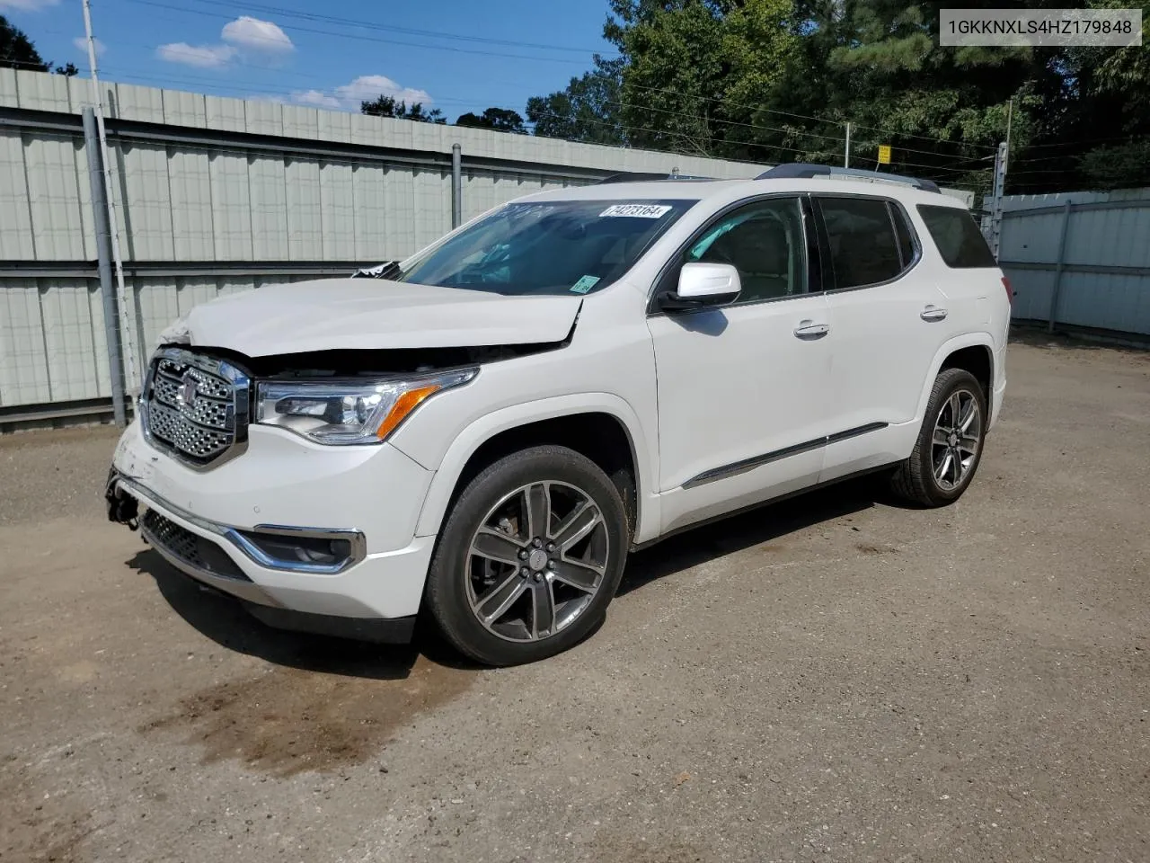 2017 GMC Acadia Denali VIN: 1GKKNXLS4HZ179848 Lot: 74273164