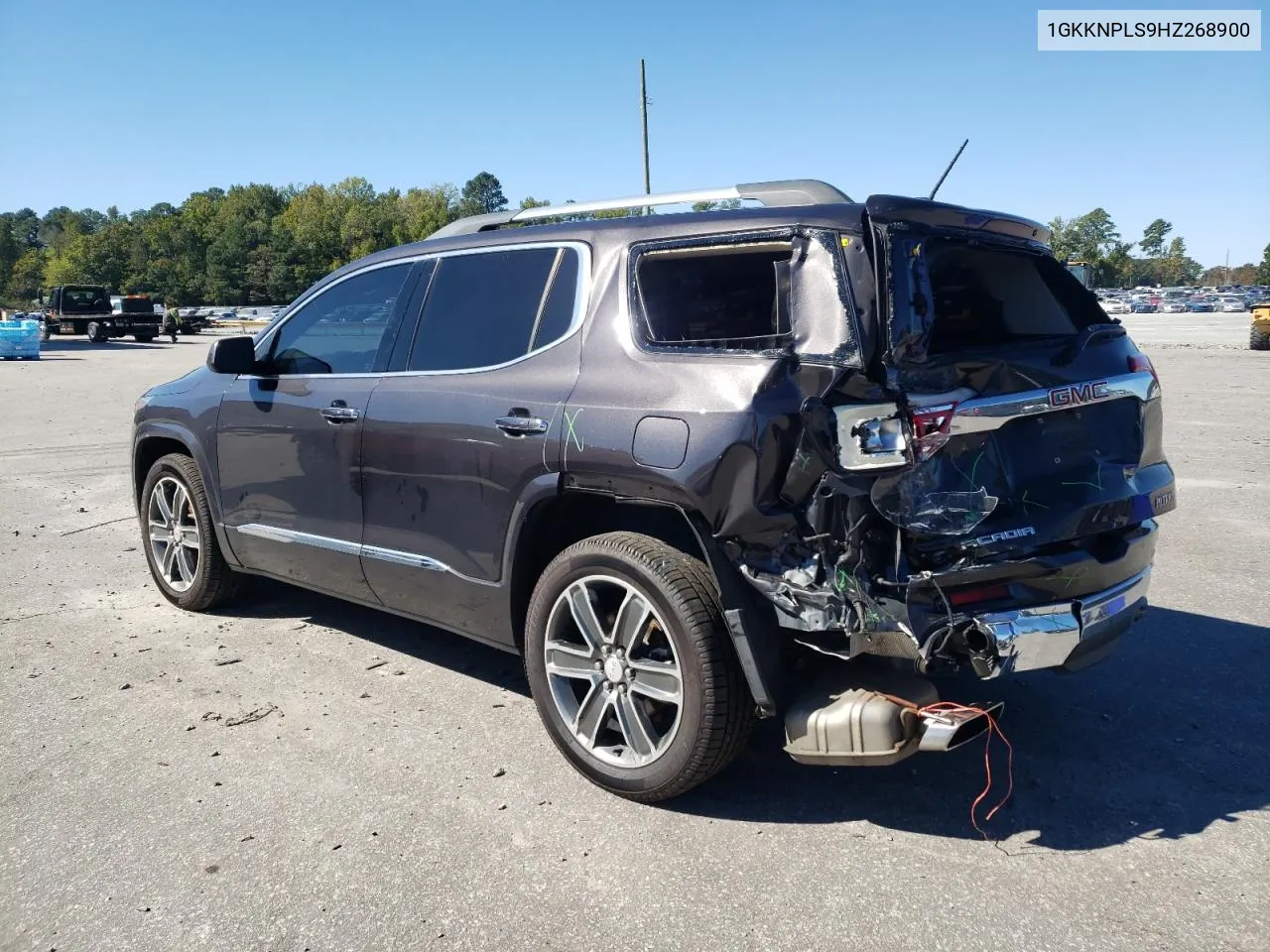 2017 GMC Acadia Denali VIN: 1GKKNPLS9HZ268900 Lot: 74420674