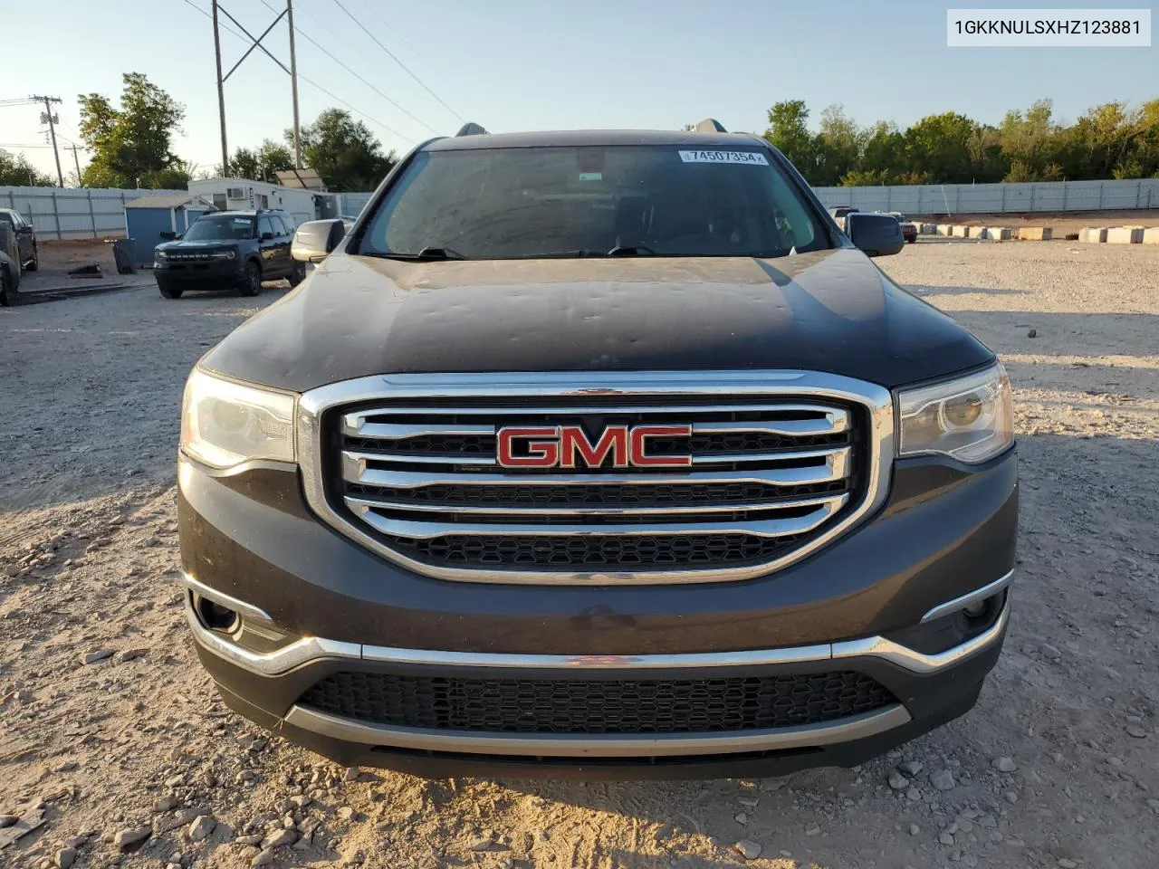 2017 GMC Acadia Slt-1 VIN: 1GKKNULSXHZ123881 Lot: 74507354