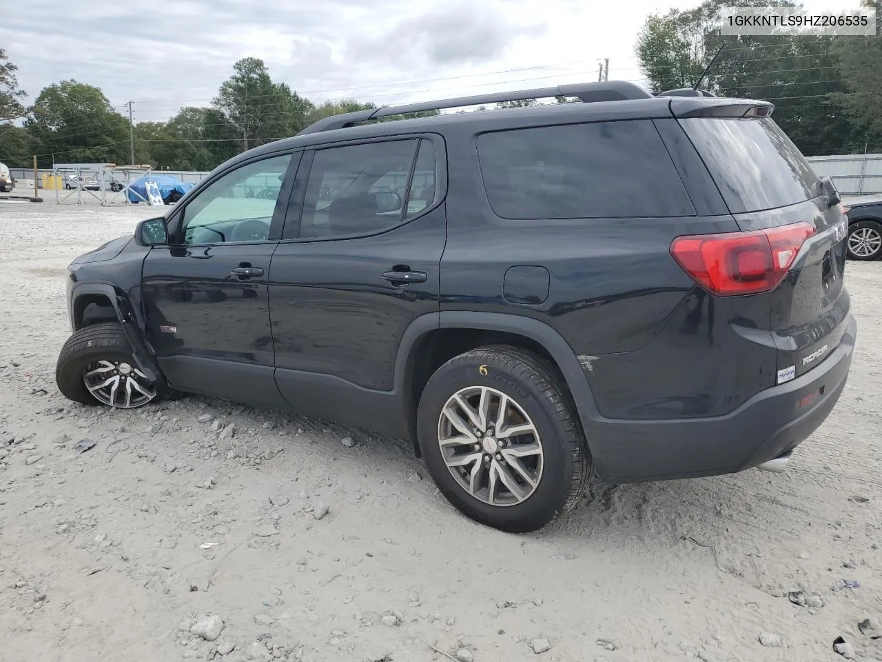 2017 GMC Acadia All Terrain VIN: 1GKKNTLS9HZ206535 Lot: 74584514