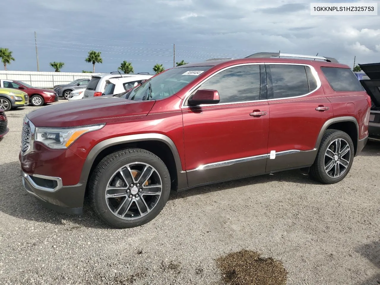 2017 GMC Acadia Denali VIN: 1GKKNPLS1HZ325753 Lot: 74669484