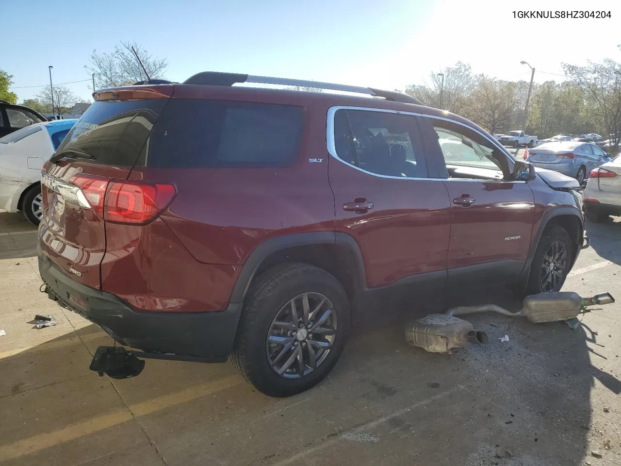 2017 GMC Acadia Slt-1 VIN: 1GKKNULS8HZ304204 Lot: 74680704