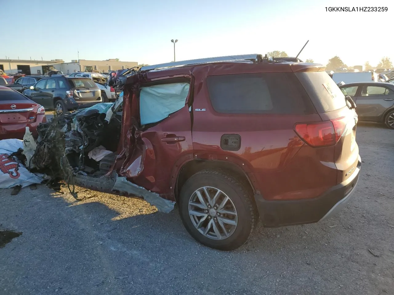 2017 GMC Acadia Sle VIN: 1GKKNSLA1HZ233259 Lot: 74685114