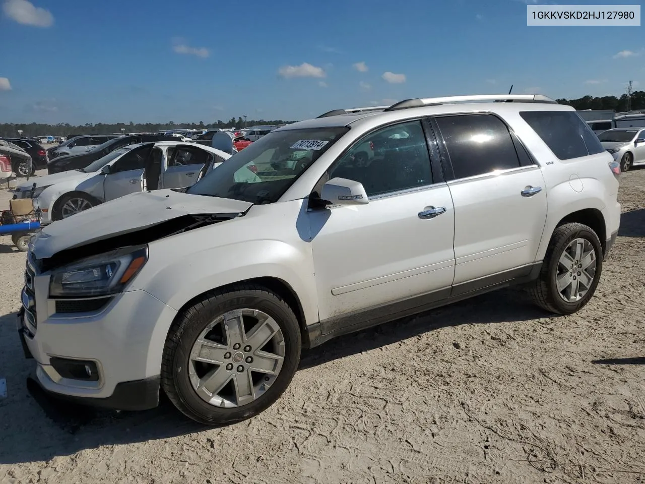 2017 GMC Acadia Limited Slt-2 VIN: 1GKKVSKD2HJ127980 Lot: 74713914