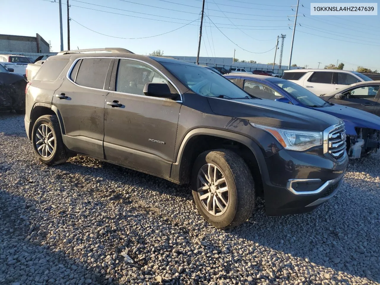 2017 GMC Acadia Sle VIN: 1GKKNSLA4HZ247639 Lot: 74760634