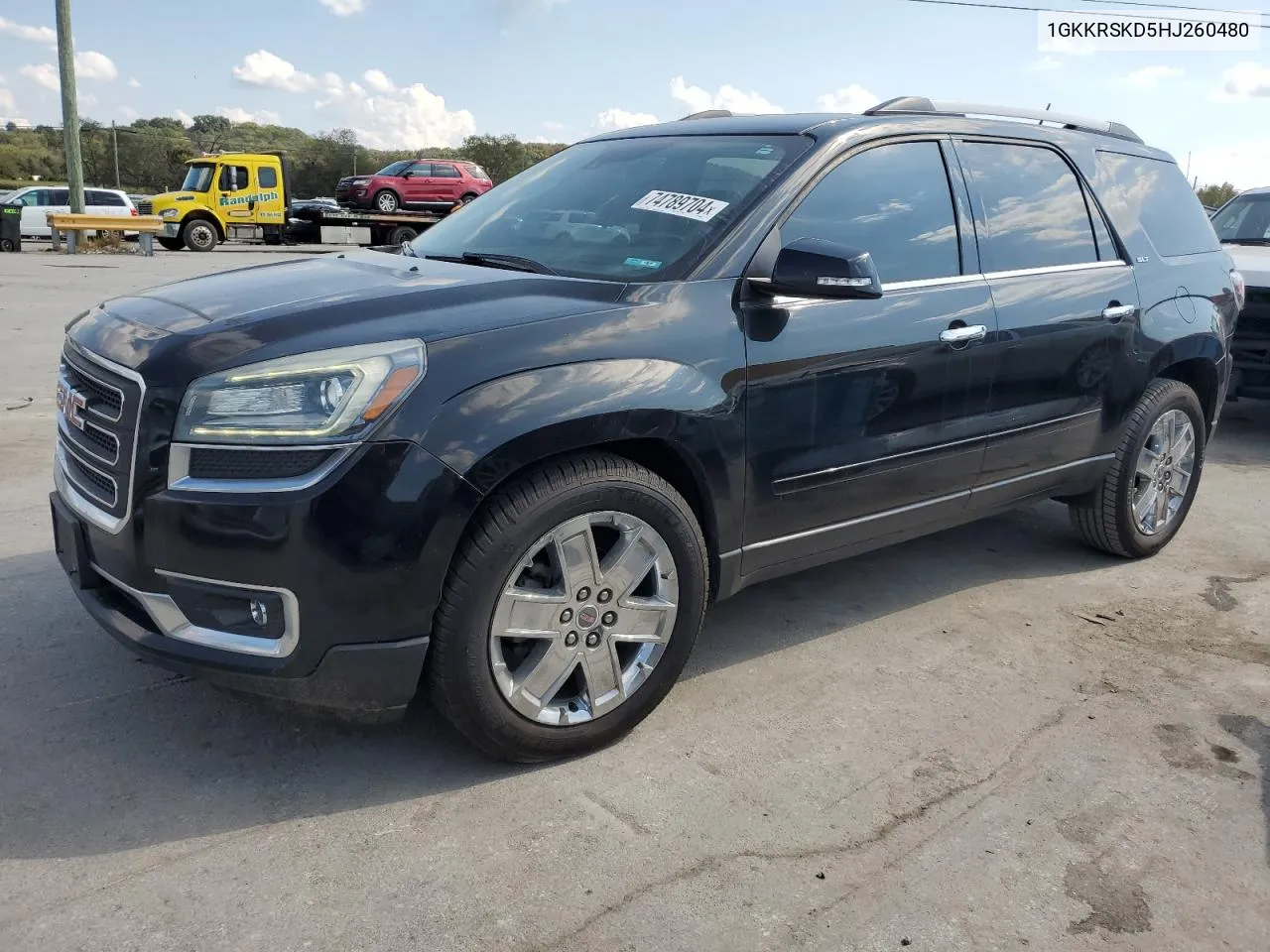 2017 GMC Acadia Limited Slt-2 VIN: 1GKKRSKD5HJ260480 Lot: 74789704