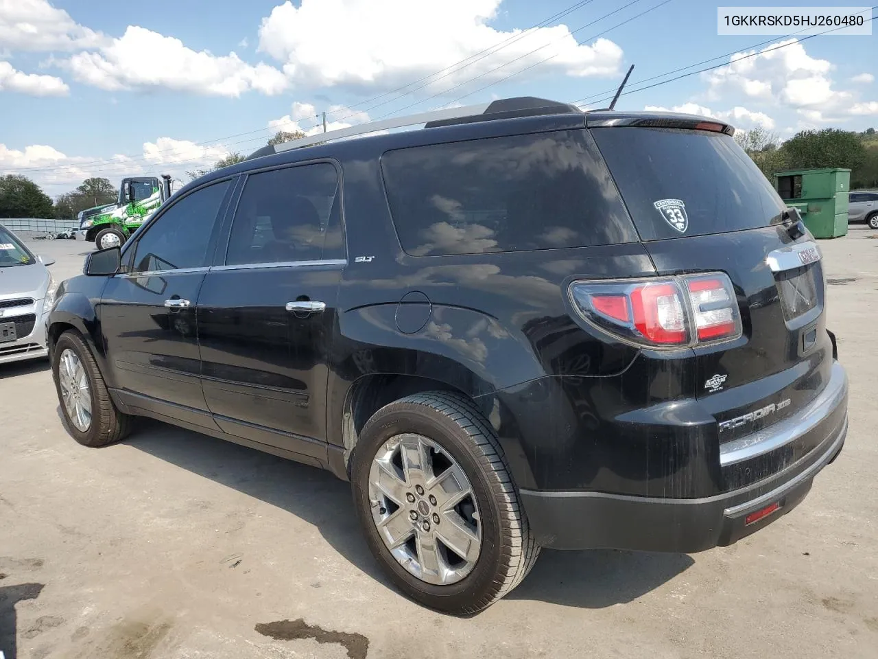 2017 GMC Acadia Limited Slt-2 VIN: 1GKKRSKD5HJ260480 Lot: 74789704