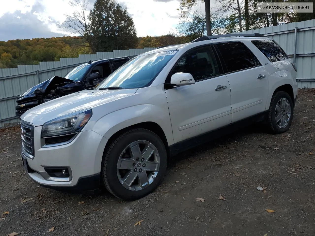 2017 GMC Acadia Limited Slt-2 VIN: 1GKKVSKD8HJ106891 Lot: 74816824