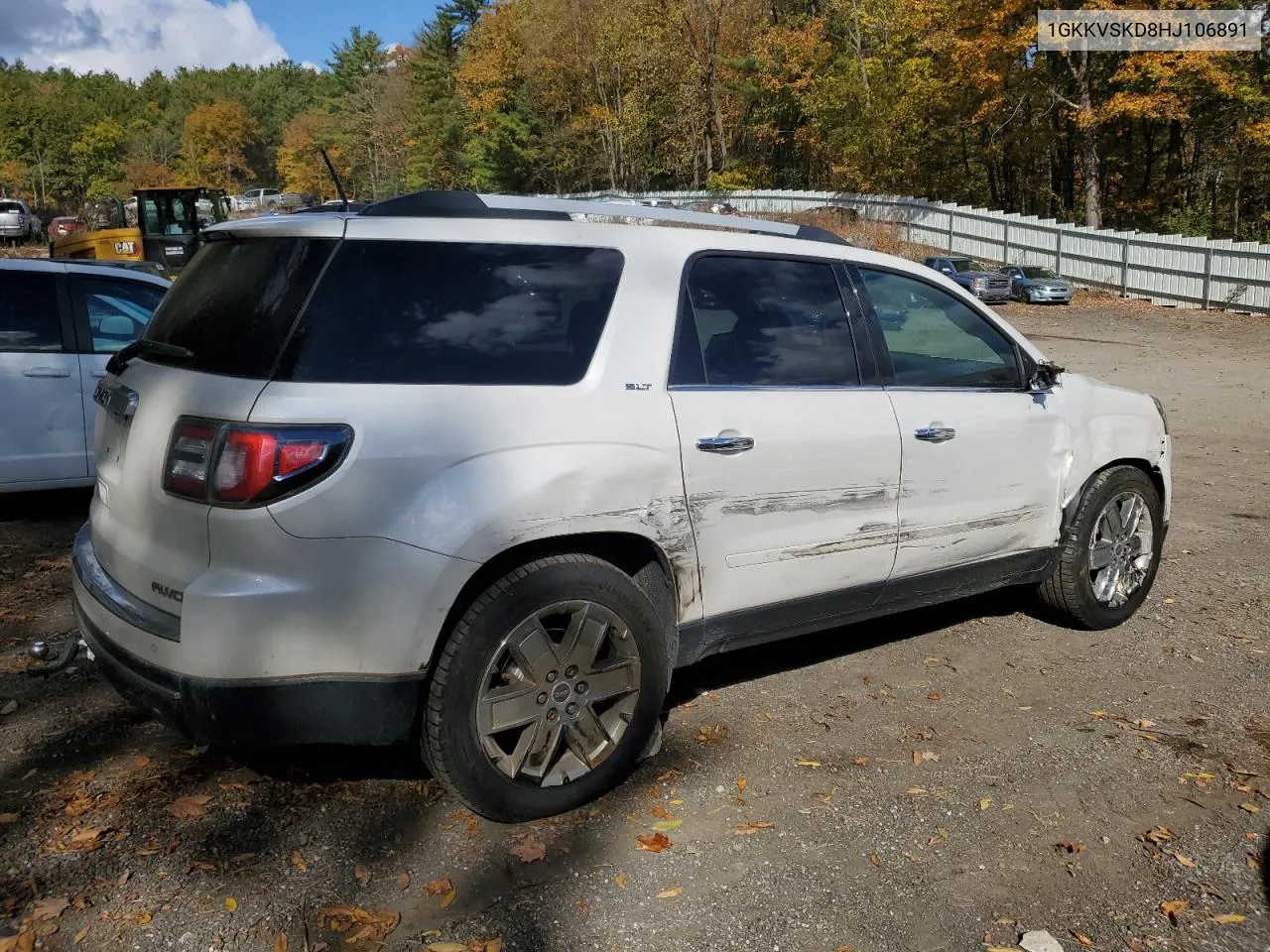 2017 GMC Acadia Limited Slt-2 VIN: 1GKKVSKD8HJ106891 Lot: 74816824