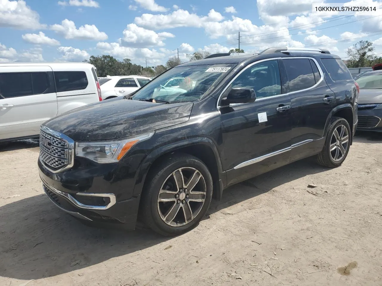 2017 GMC Acadia Denali VIN: 1GKKNXLS7HZ259614 Lot: 75117974