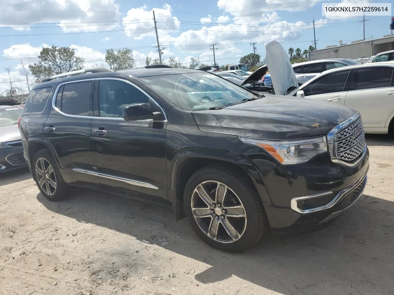 2017 GMC Acadia Denali VIN: 1GKKNXLS7HZ259614 Lot: 75117974