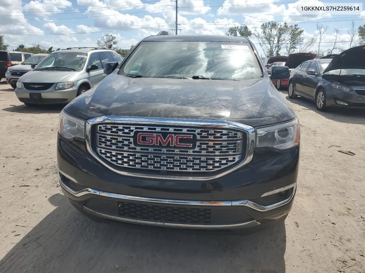 2017 GMC Acadia Denali VIN: 1GKKNXLS7HZ259614 Lot: 75117974