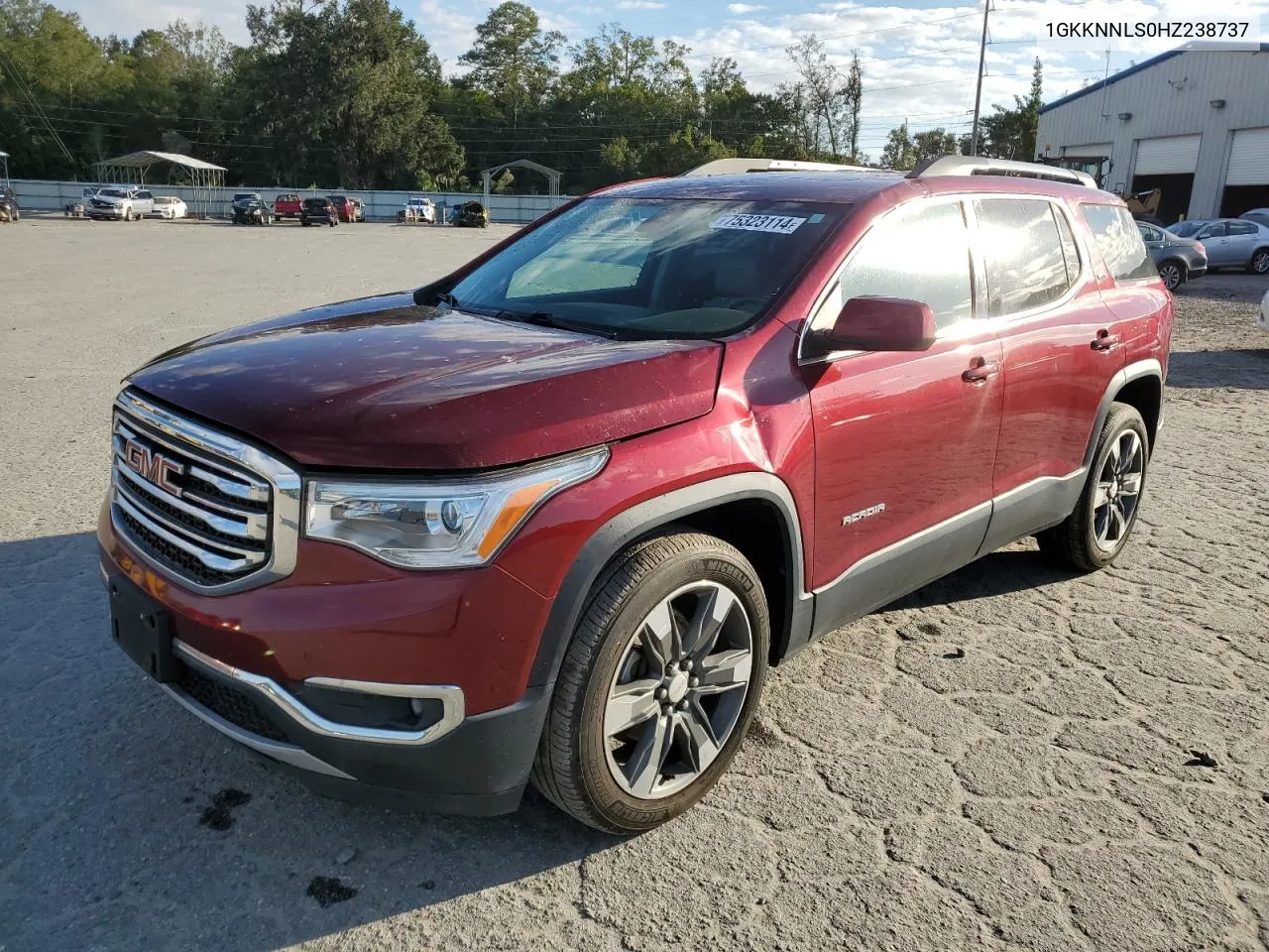 2017 GMC Acadia Slt-2 VIN: 1GKKNNLS0HZ238737 Lot: 75323114