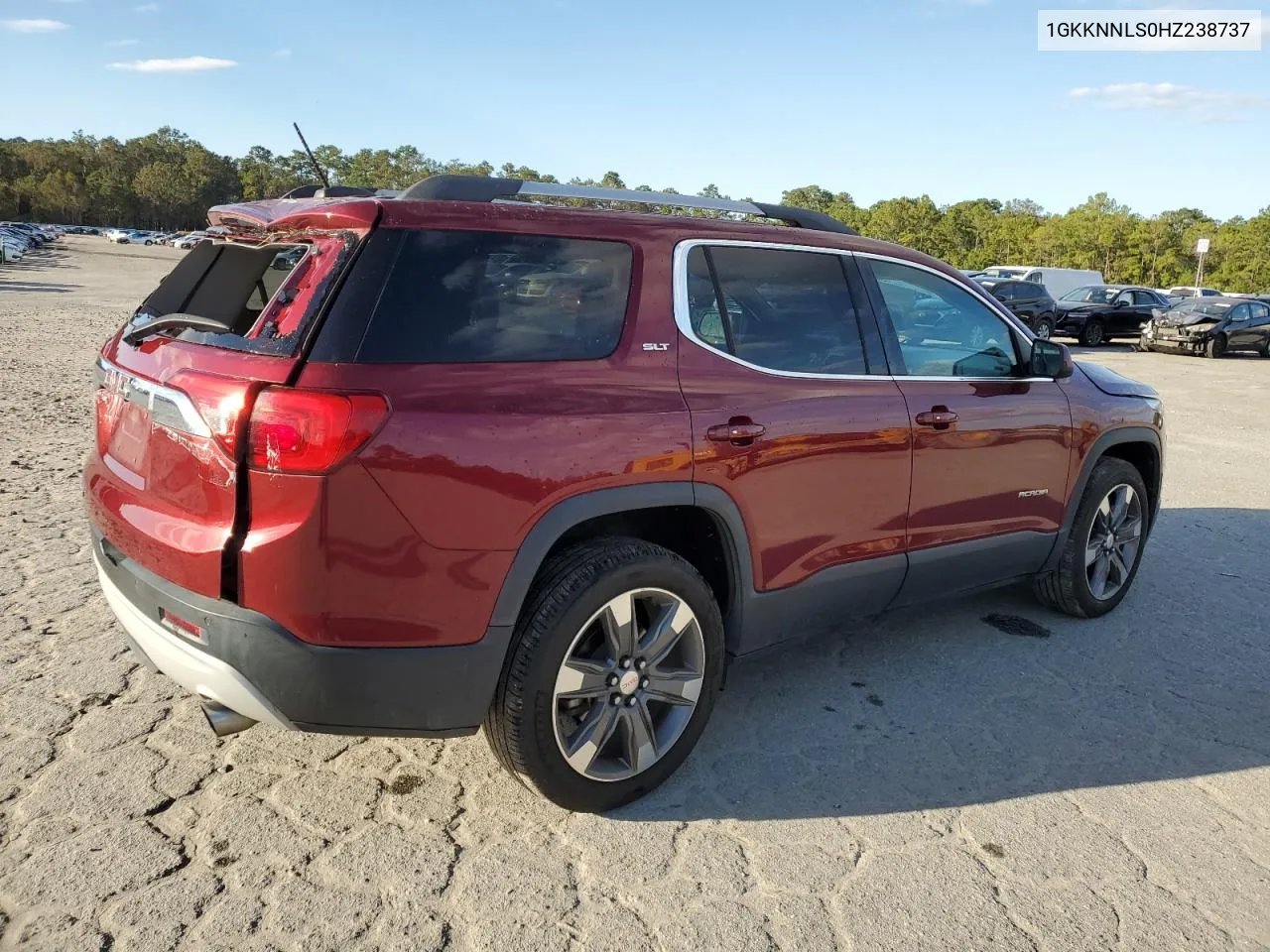 2017 GMC Acadia Slt-2 VIN: 1GKKNNLS0HZ238737 Lot: 75323114