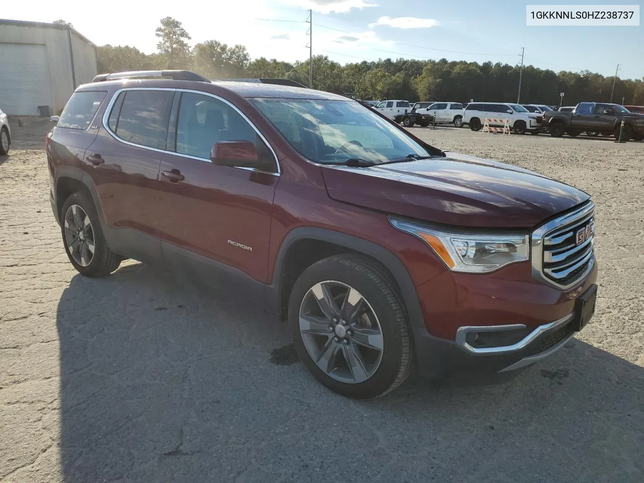 2017 GMC Acadia Slt-2 VIN: 1GKKNNLS0HZ238737 Lot: 75323114