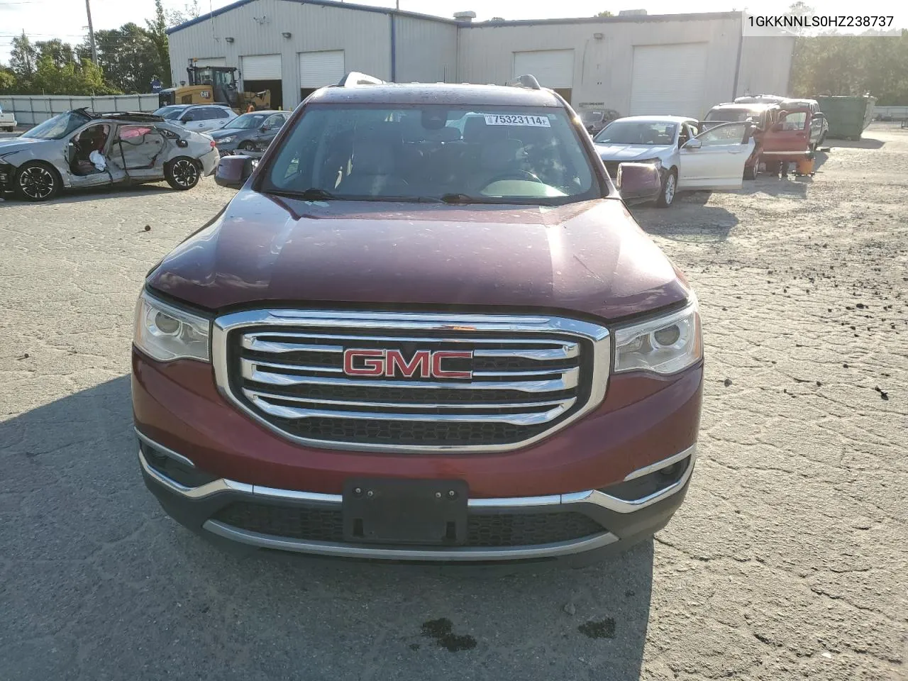 2017 GMC Acadia Slt-2 VIN: 1GKKNNLS0HZ238737 Lot: 75323114