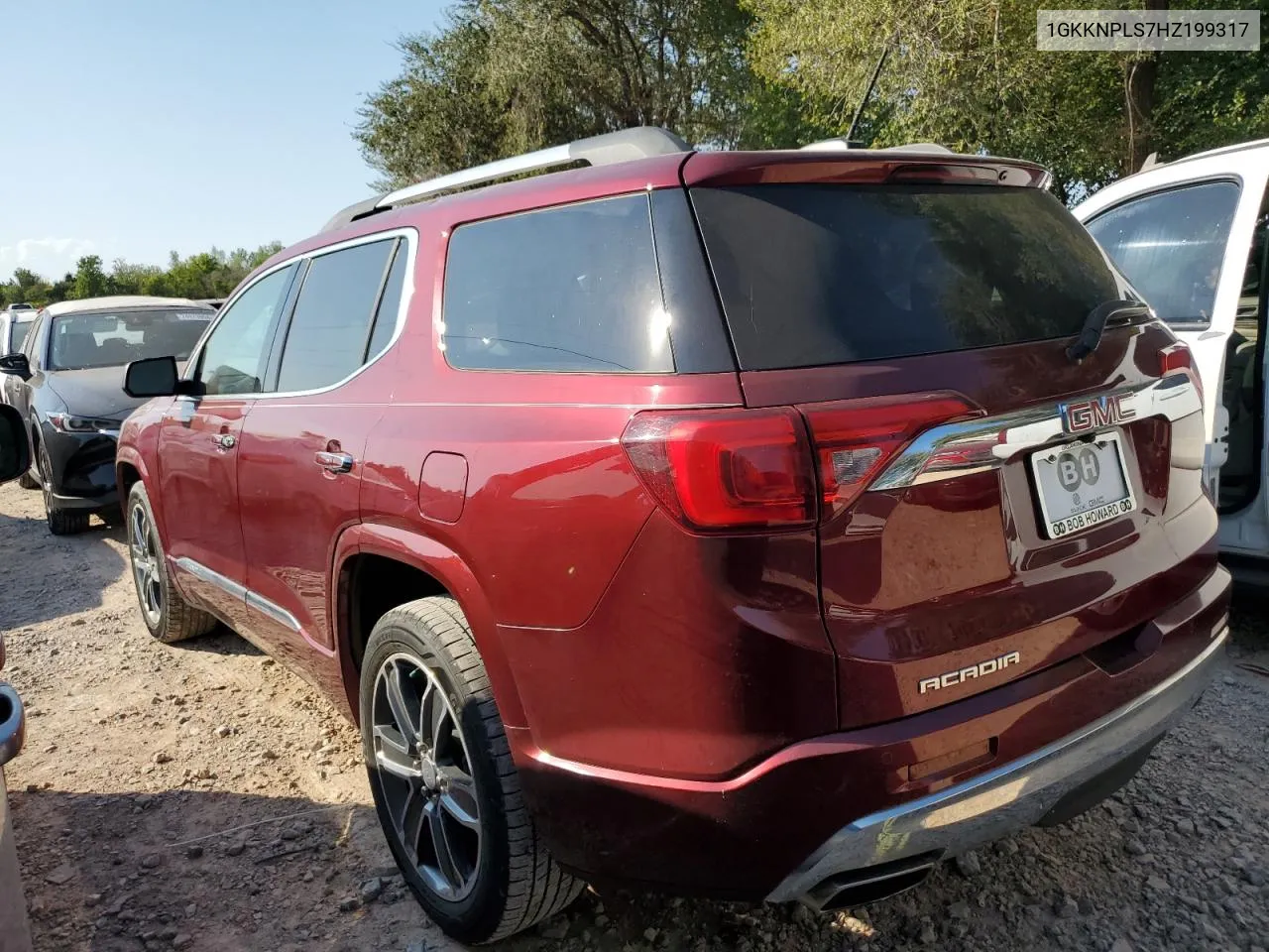 2017 GMC Acadia Denali VIN: 1GKKNPLS7HZ199317 Lot: 75456804