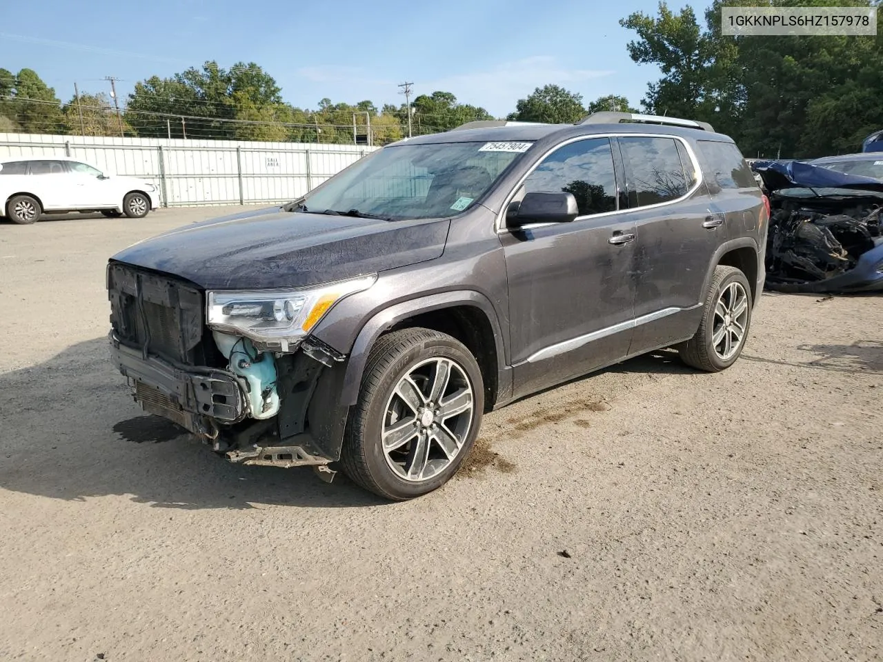 2017 GMC Acadia Denali VIN: 1GKKNPLS6HZ157978 Lot: 75457904