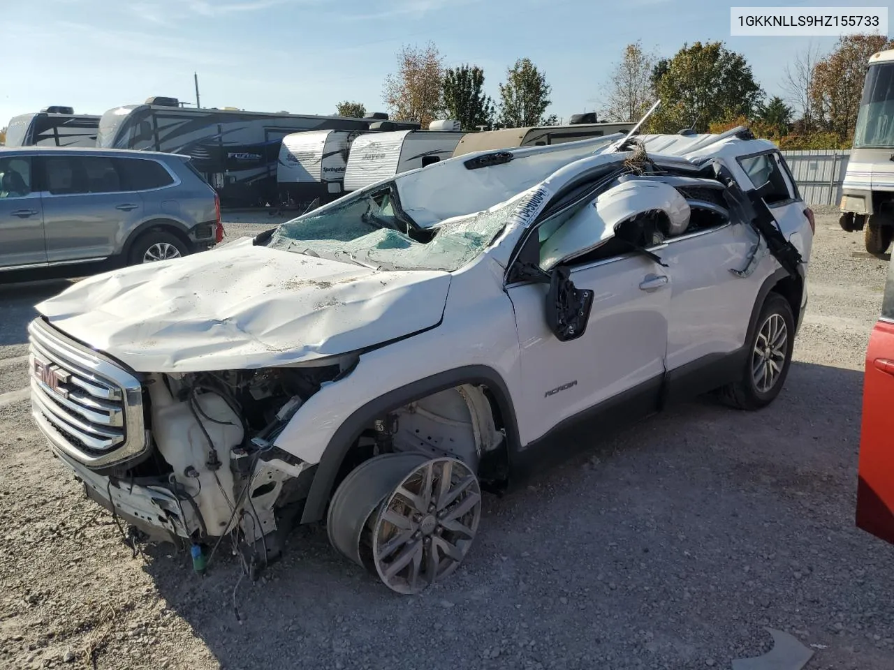 2017 GMC Acadia Sle VIN: 1GKKNLLS9HZ155733 Lot: 75490064