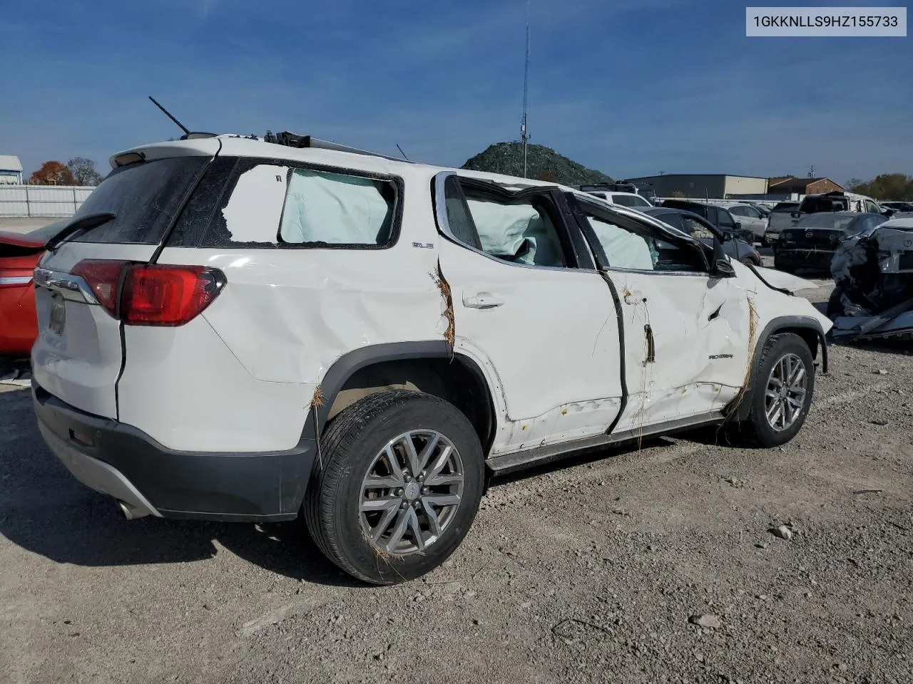 2017 GMC Acadia Sle VIN: 1GKKNLLS9HZ155733 Lot: 75490064