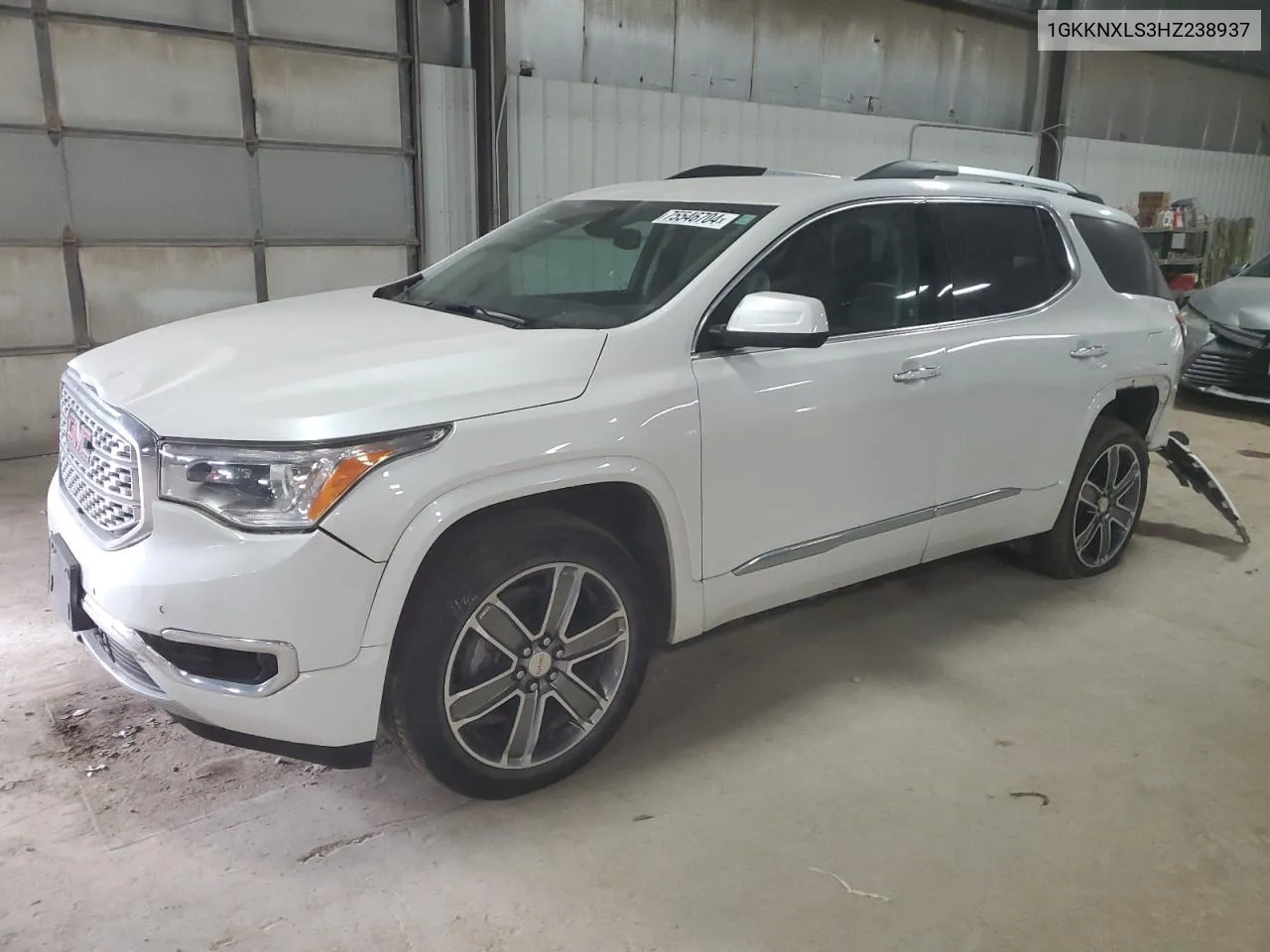 2017 GMC Acadia Denali VIN: 1GKKNXLS3HZ238937 Lot: 75546704