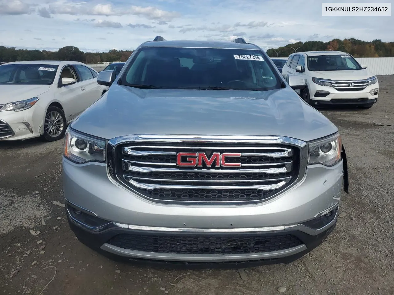 2017 GMC Acadia Slt-1 VIN: 1GKKNULS2HZ234652 Lot: 75627294