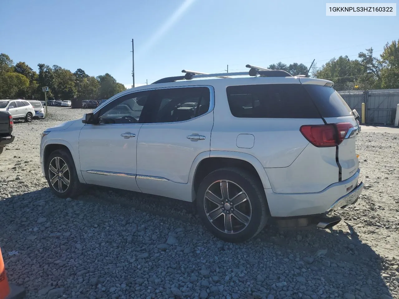 2017 GMC Acadia Denali VIN: 1GKKNPLS3HZ160322 Lot: 75644114