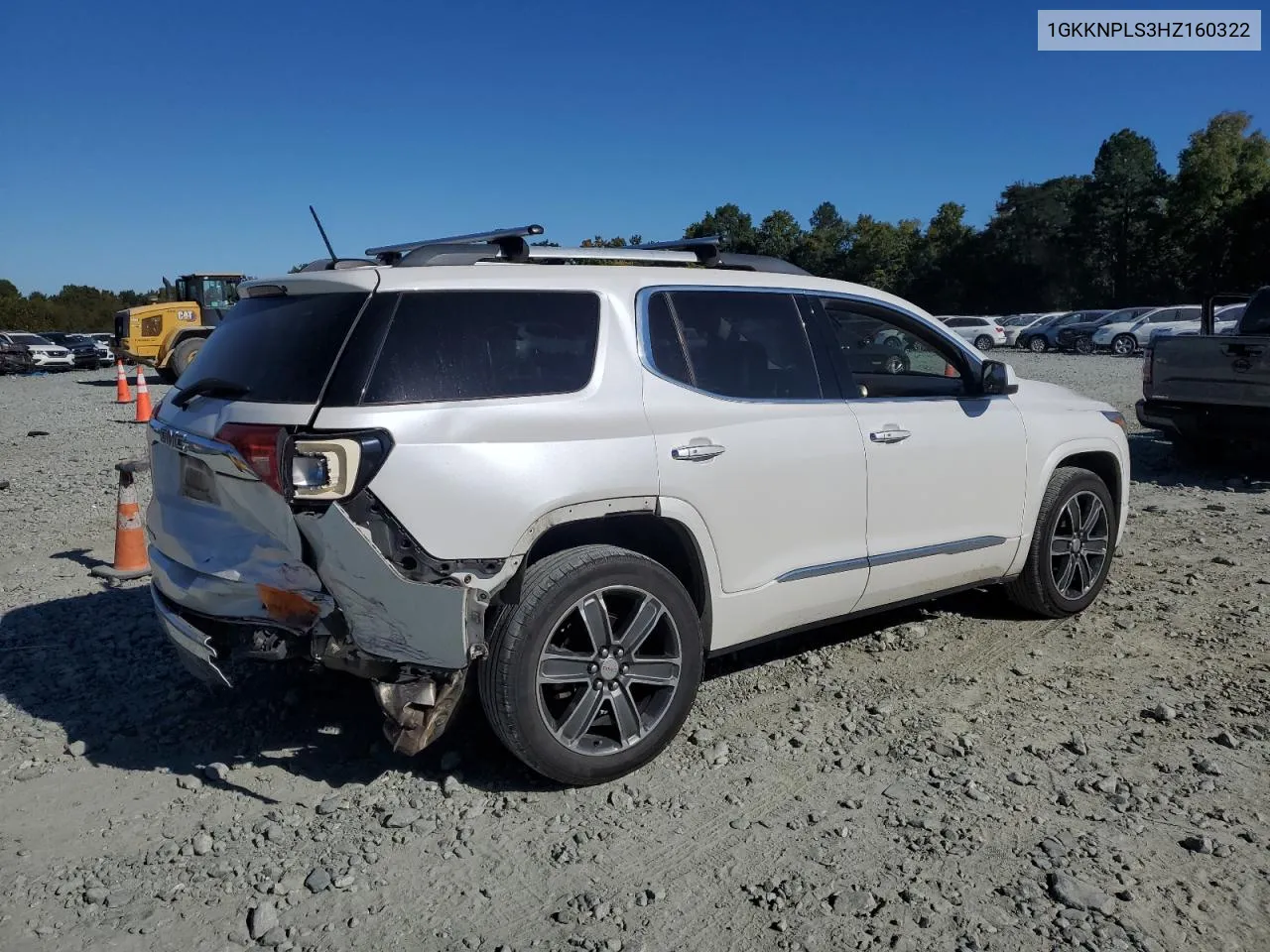 2017 GMC Acadia Denali VIN: 1GKKNPLS3HZ160322 Lot: 75644114