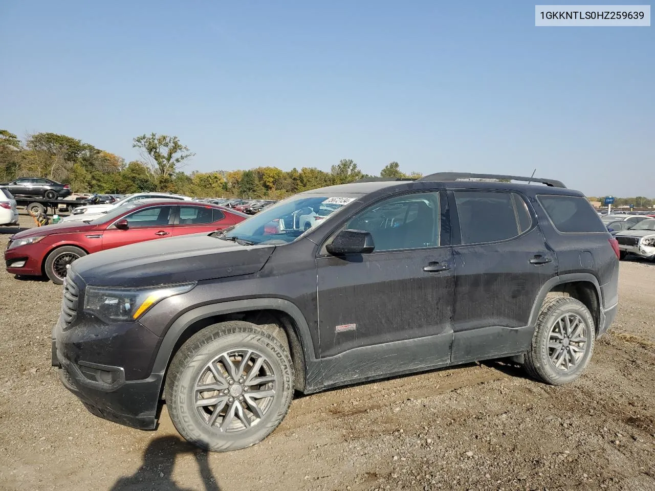 2017 GMC Acadia All Terrain VIN: 1GKKNTLS0HZ259639 Lot: 75672134