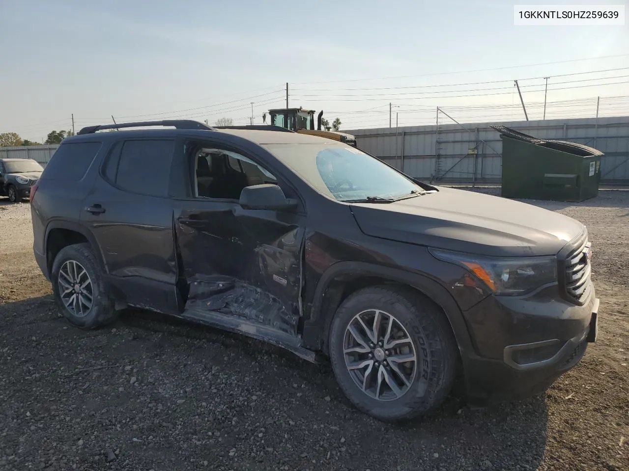 2017 GMC Acadia All Terrain VIN: 1GKKNTLS0HZ259639 Lot: 75672134