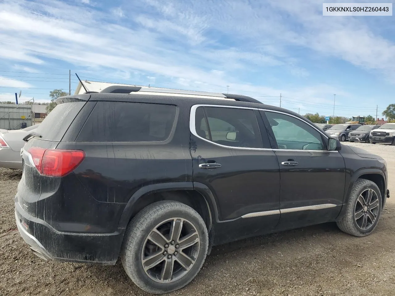 2017 GMC Acadia Denali VIN: 1GKKNXLS0HZ260443 Lot: 75793124