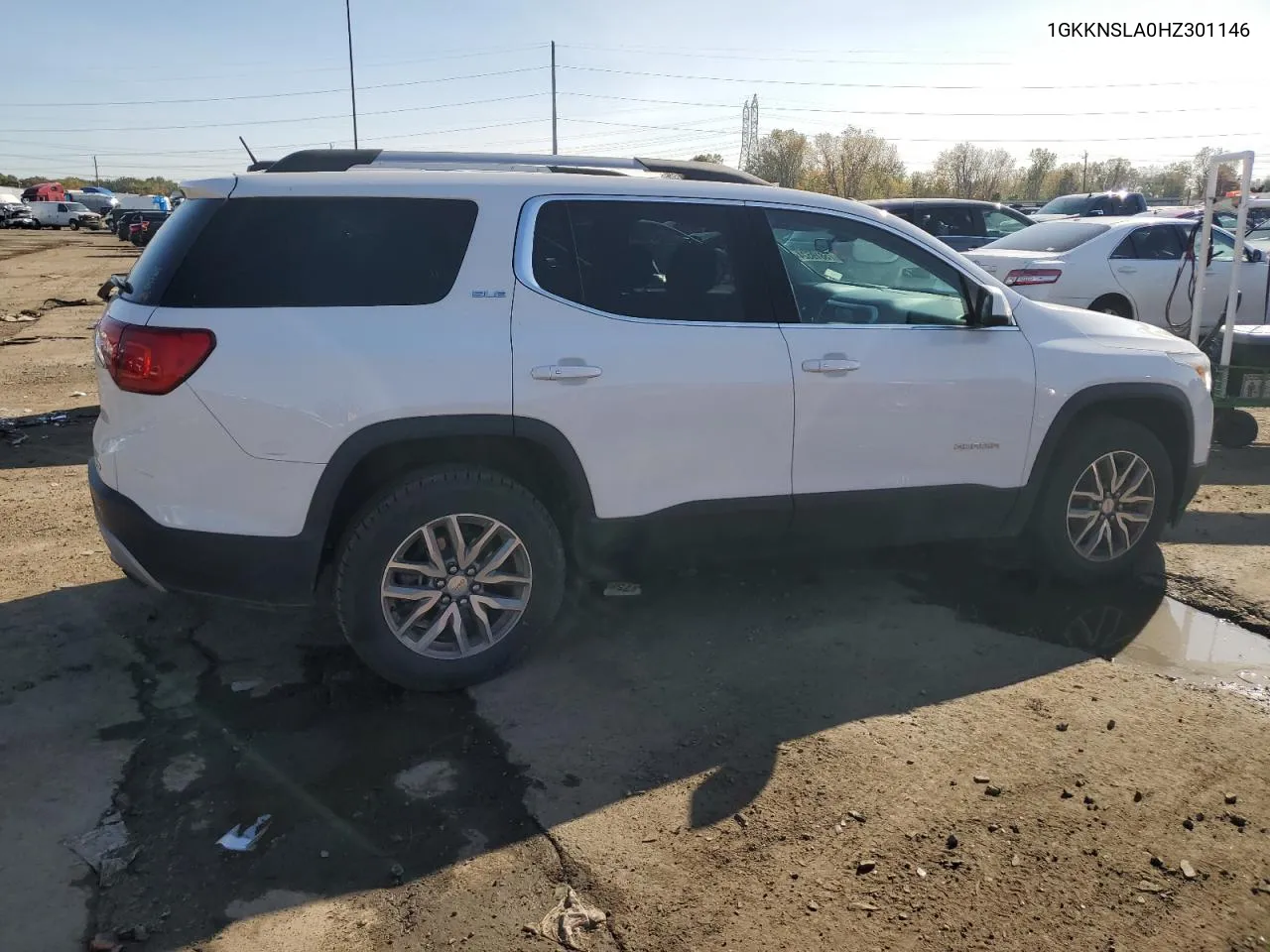 1GKKNSLA0HZ301146 2017 GMC Acadia Sle