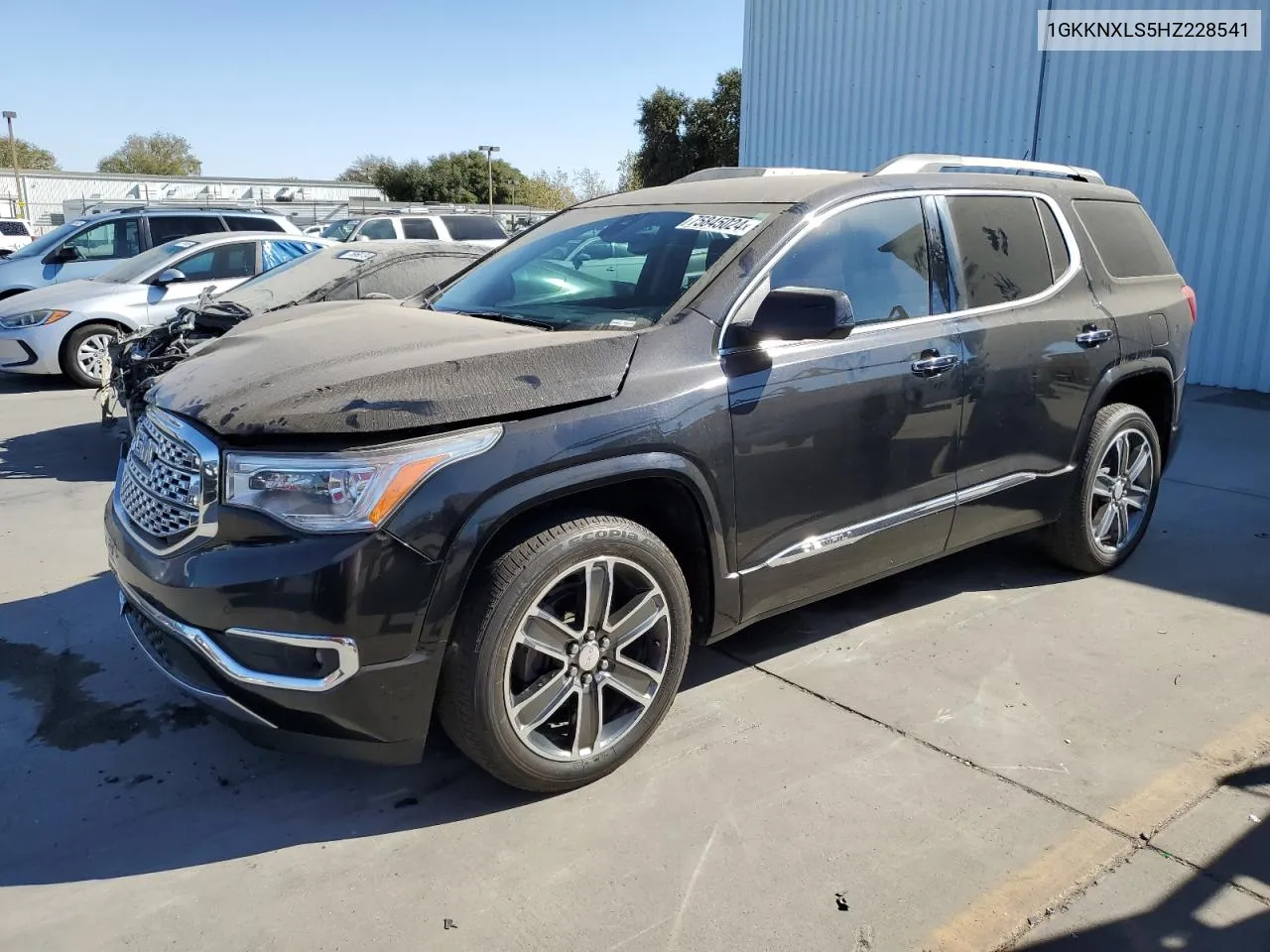 2017 GMC Acadia Denali VIN: 1GKKNXLS5HZ228541 Lot: 75845024