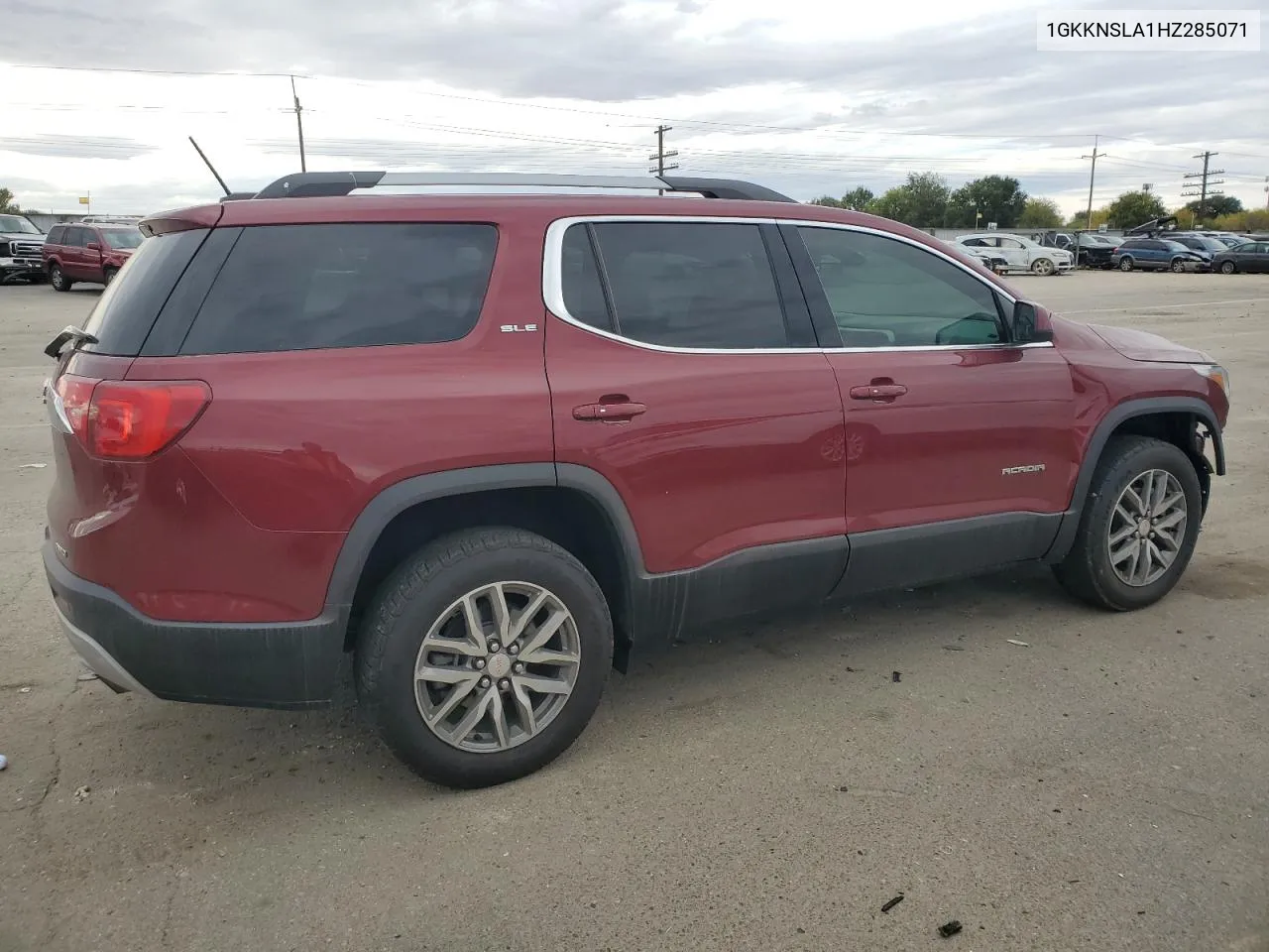 1GKKNSLA1HZ285071 2017 GMC Acadia Sle