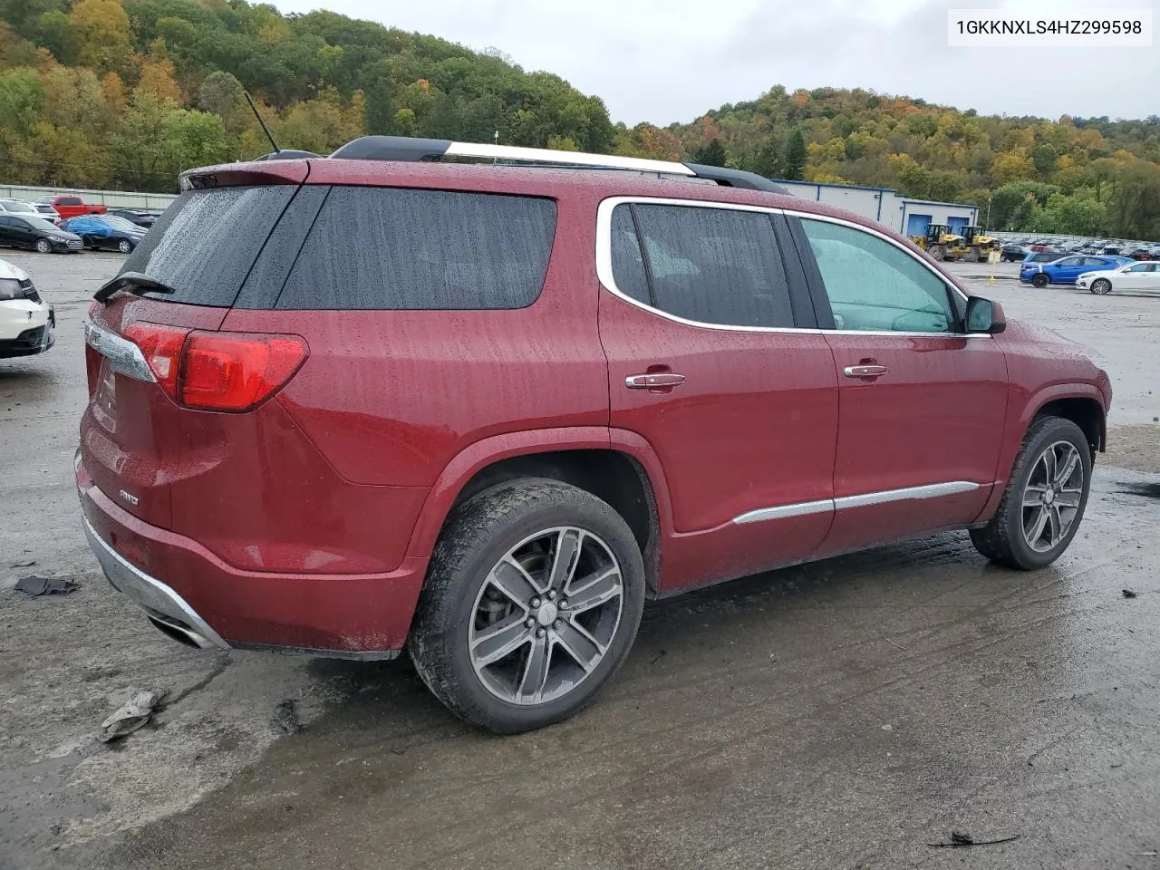 2017 GMC Acadia Denali VIN: 1GKKNXLS4HZ299598 Lot: 76001994