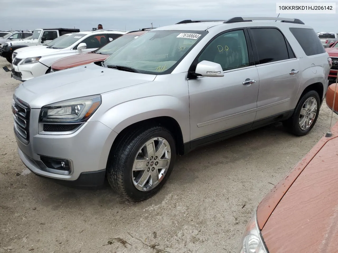 2017 GMC Acadia Limited Slt-2 VIN: 1GKKRSKD1HJ206142 Lot: 76188684