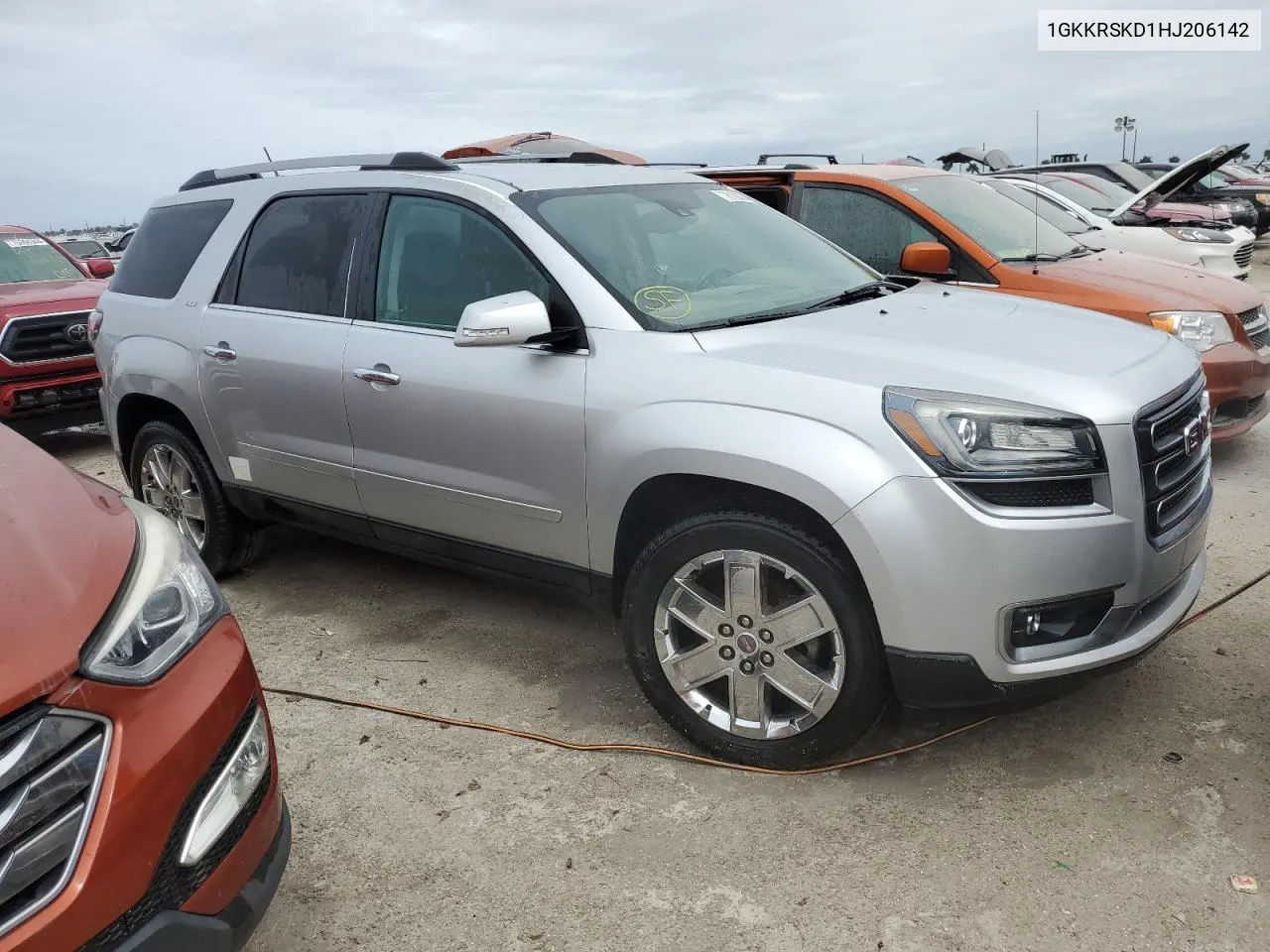 2017 GMC Acadia Limited Slt-2 VIN: 1GKKRSKD1HJ206142 Lot: 76188684