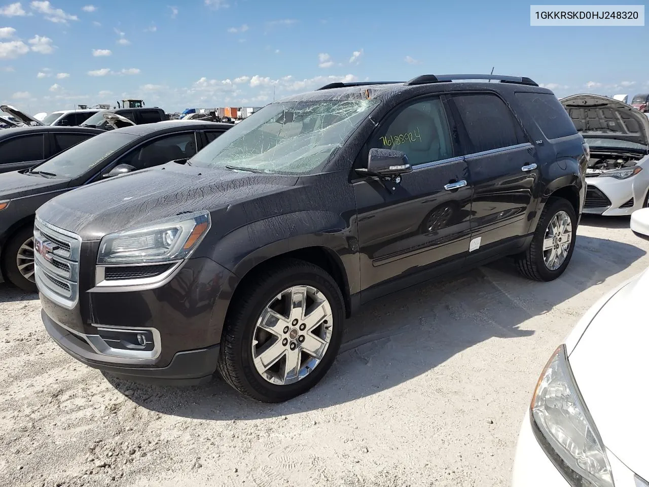 2017 GMC Acadia Limited Slt-2 VIN: 1GKKRSKD0HJ248320 Lot: 76188924